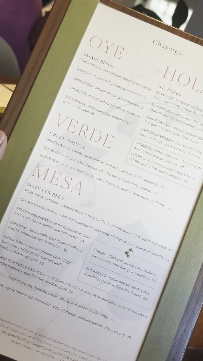 Menu Chayote Barrio Kitchen-7